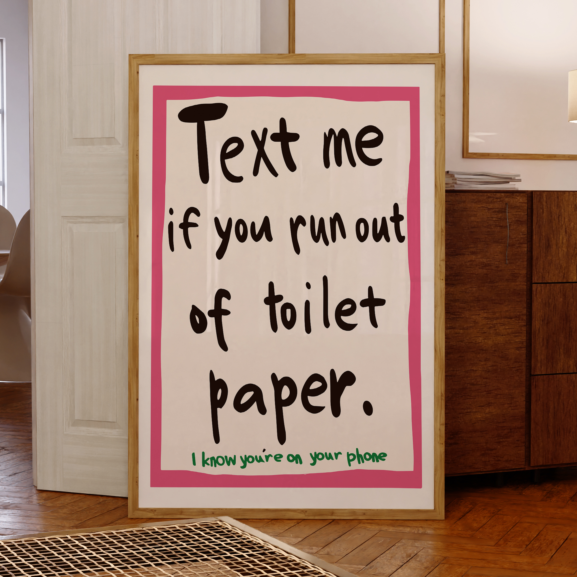 Interior Design Room - Modern Text Me If You Run