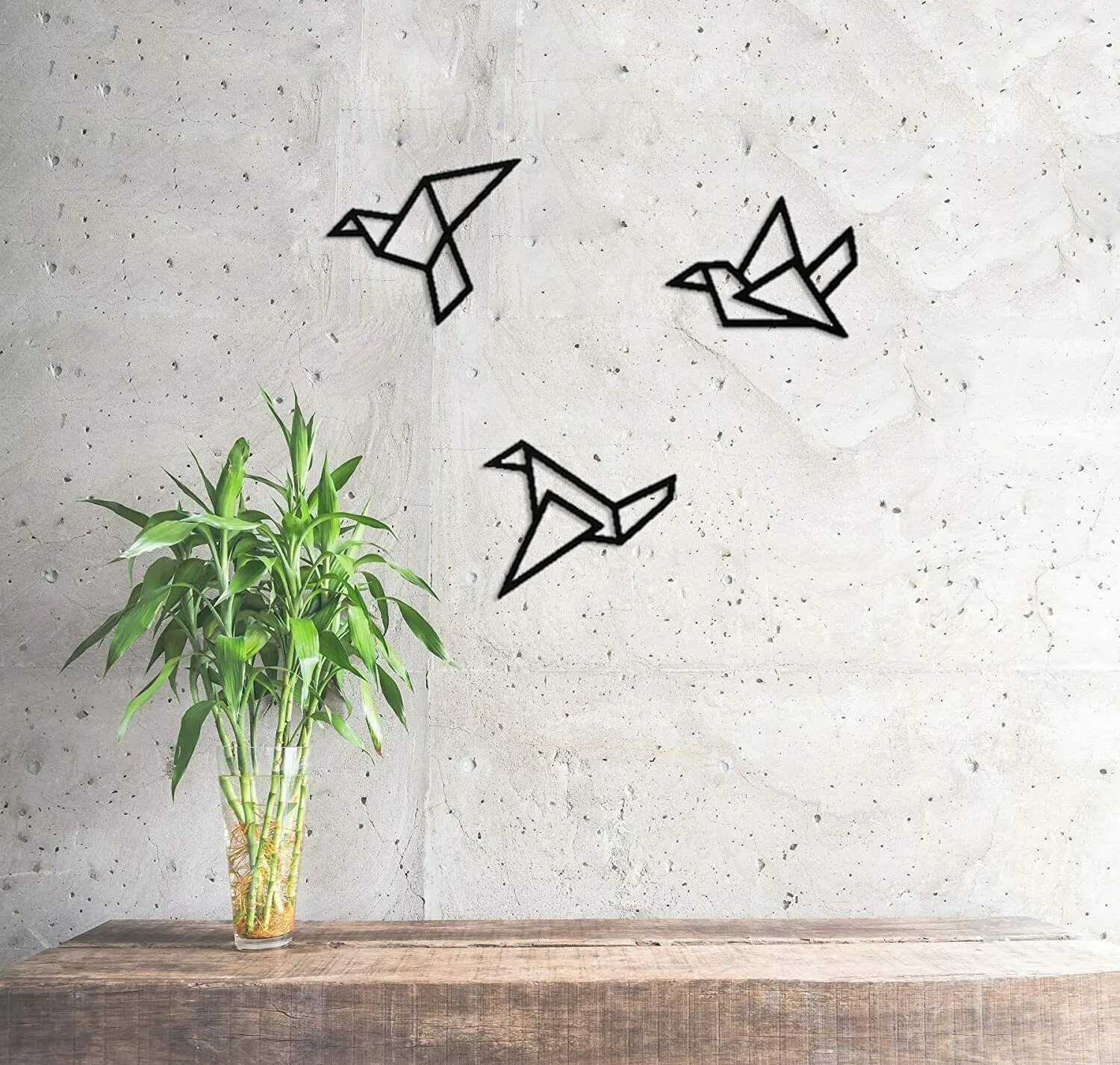 Interior Design Product - CIFBUY 3 Pcs Simple Bird Modern