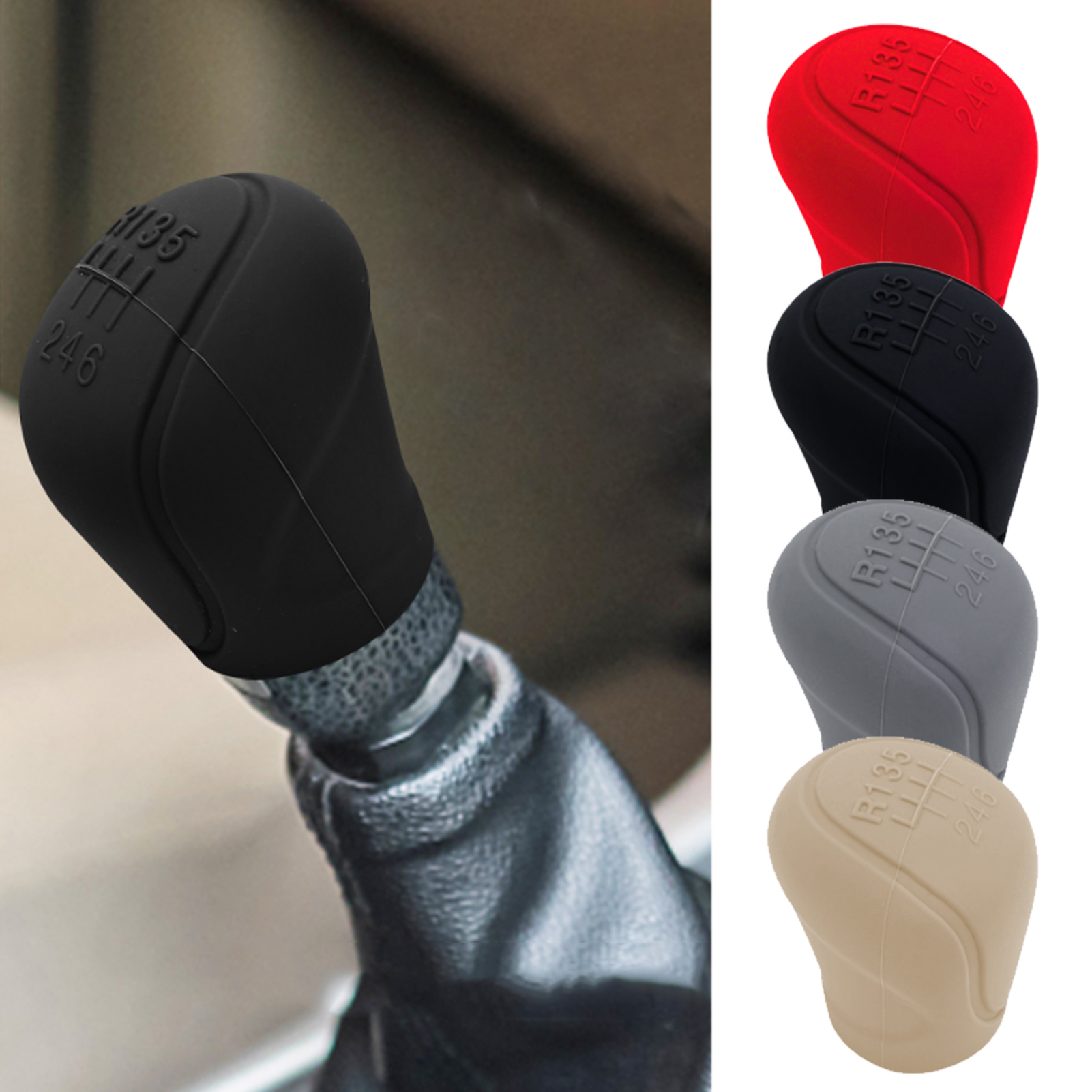 Interior Design Degree - Silicone Car Shift Knob Cover 6