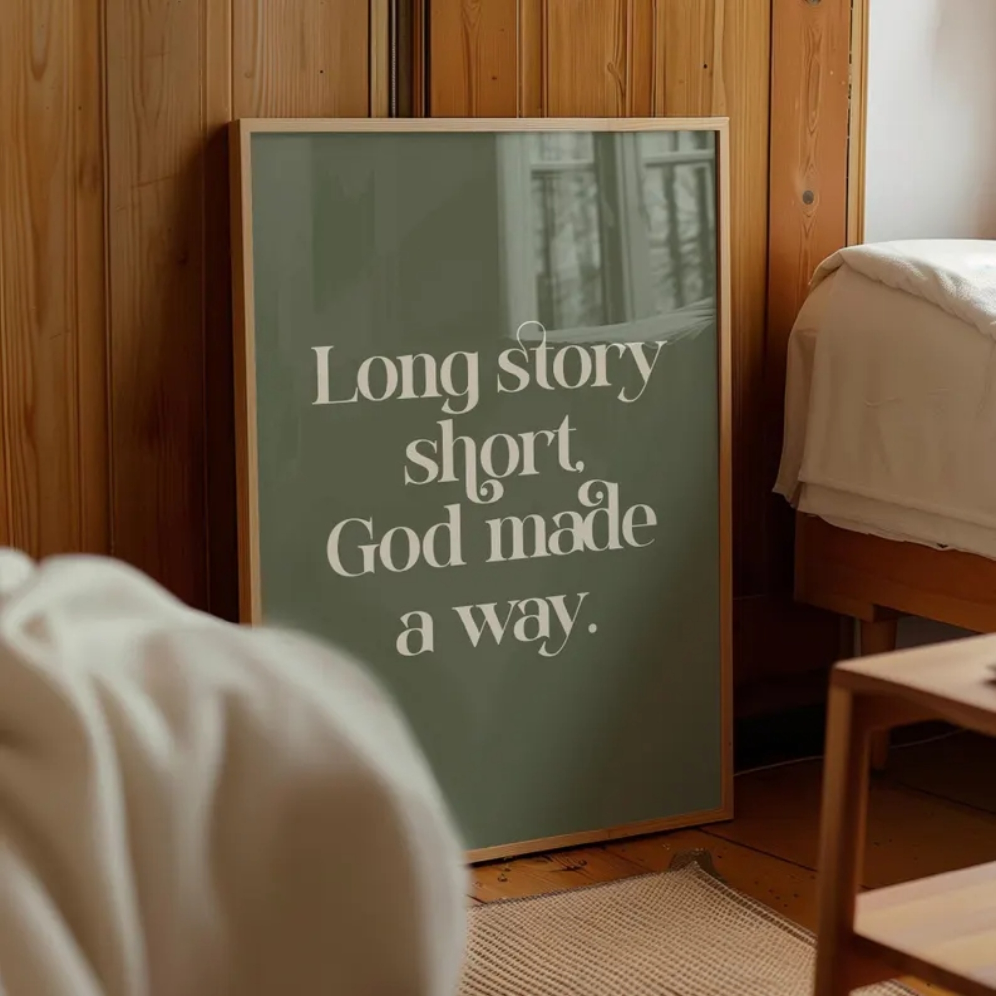 Long Story Short God Made A Wa - Interior Design Room ulasan dan harga
