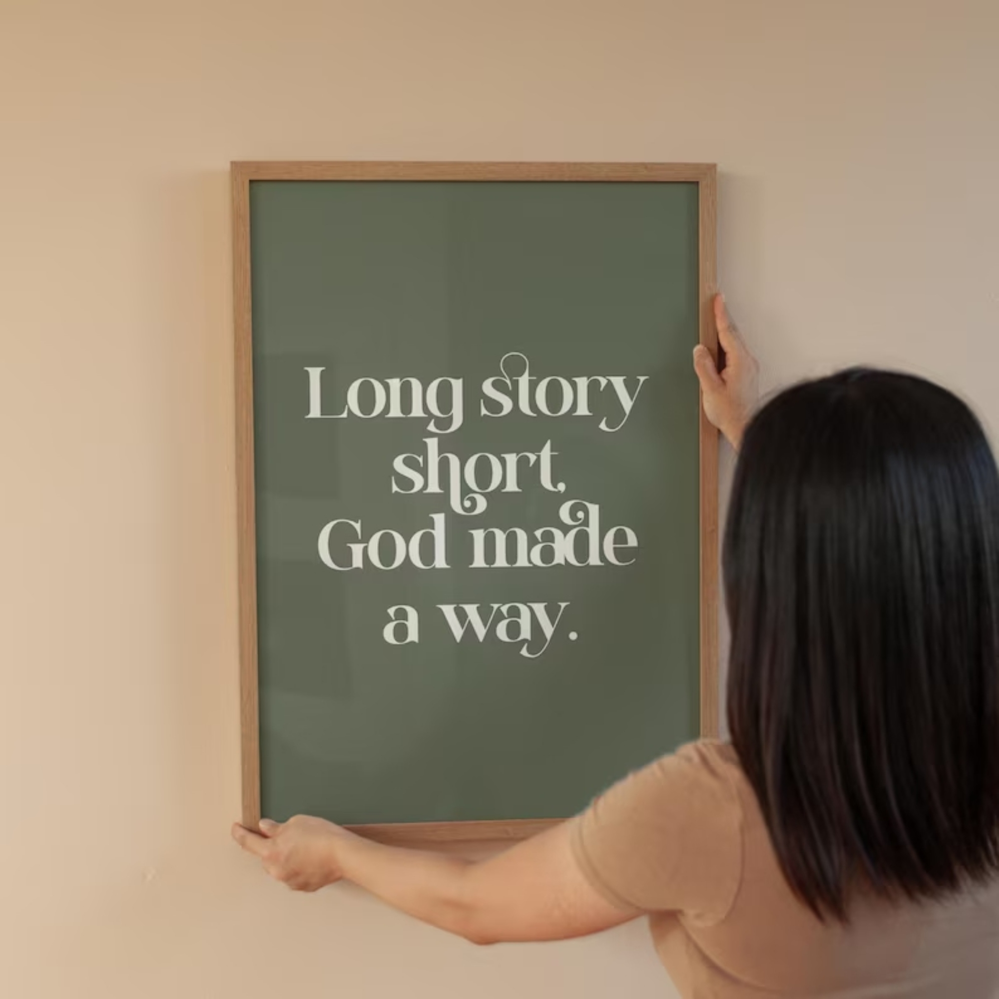 Long Story Short God Made A Wa - Interior Design Room ulasan dan harga