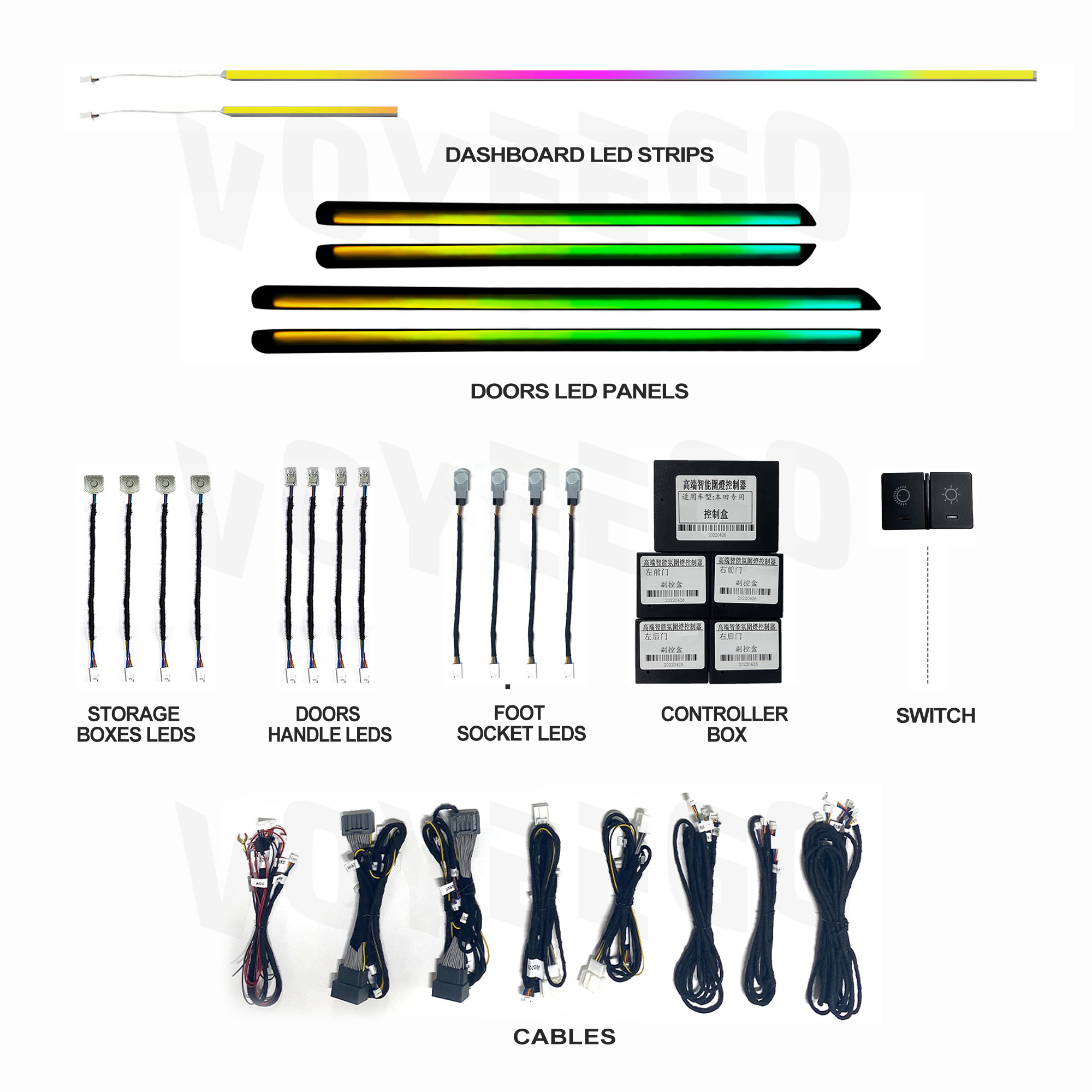 Automotive Light Emitting Diod - Interior Design Remote ulasan dan harga