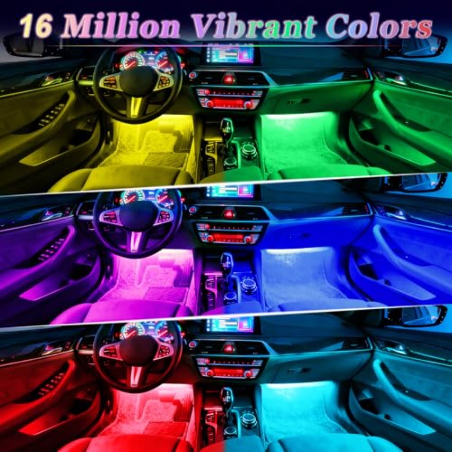 Smart Car Interior LED Lights  - Interior Design Remote ulasan dan harga
