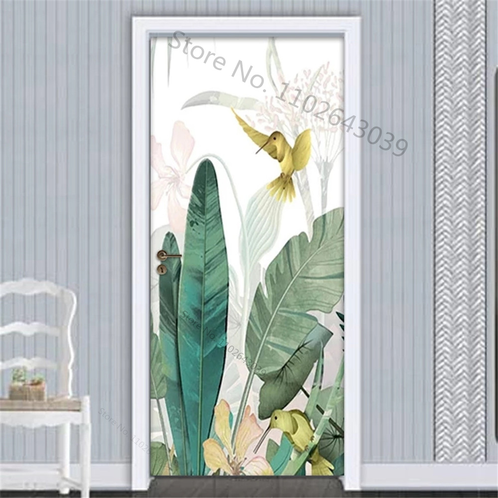 Self adhesive Plantain Green L - Interior Design Product ulasan dan harga