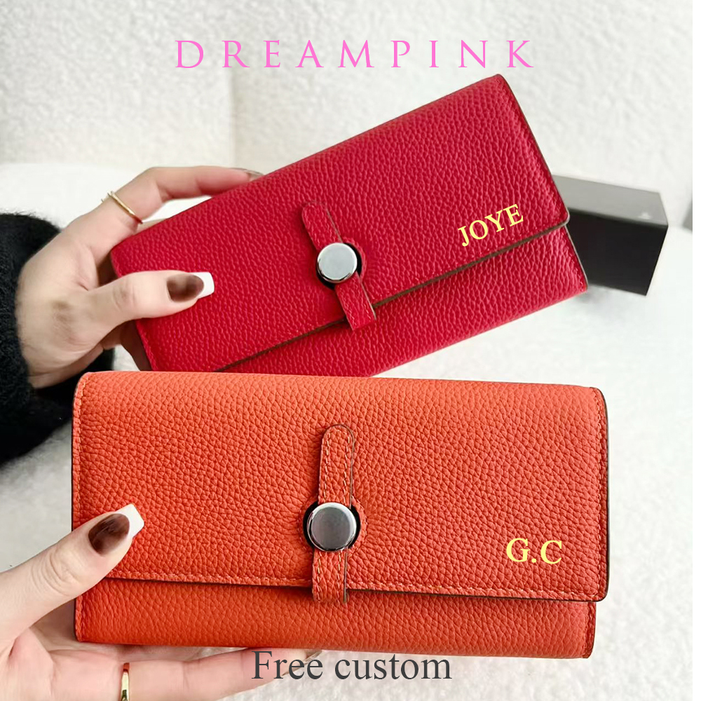 Genuine Leather Long Women Car - Interior Design Name Card ulasan dan harga