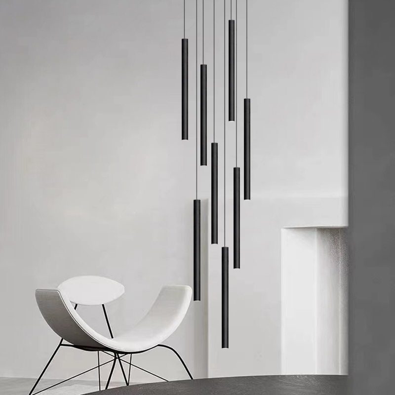 Long Tube Pendant Hanging Lamp - Interior Design Youtube ulasan dan harga