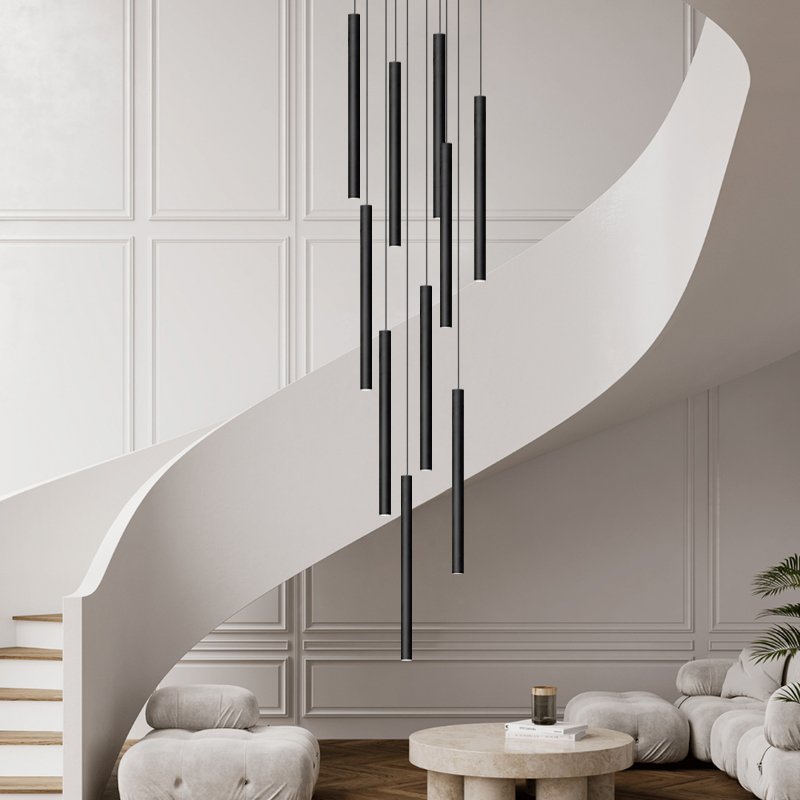 Long Tube Pendant Hanging Lamp - Interior Design Youtube ulasan dan harga
