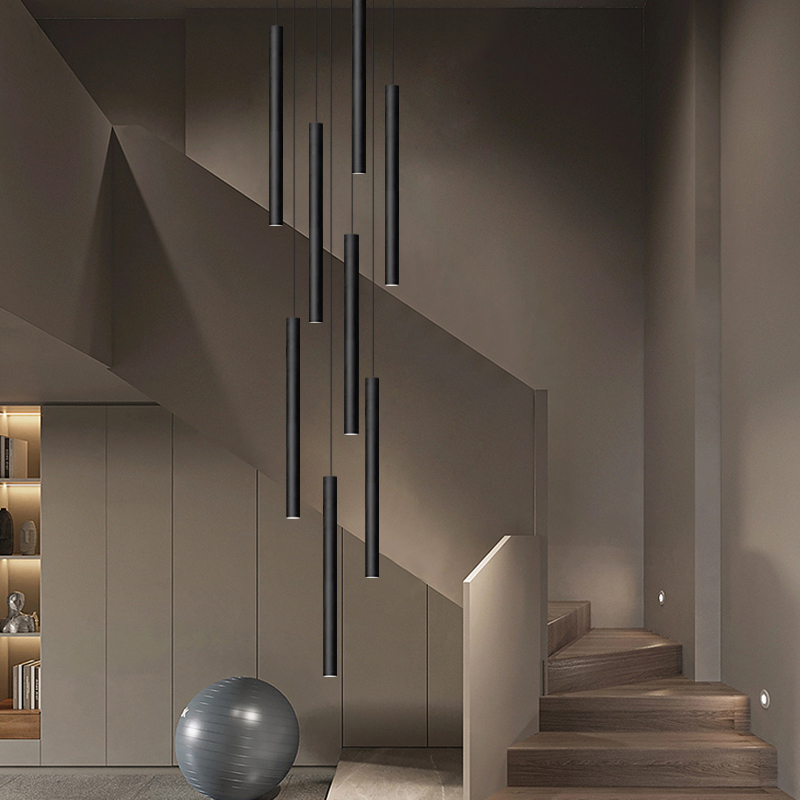 Long Tube Pendant Hanging Lamp - Interior Design Youtube ulasan dan harga