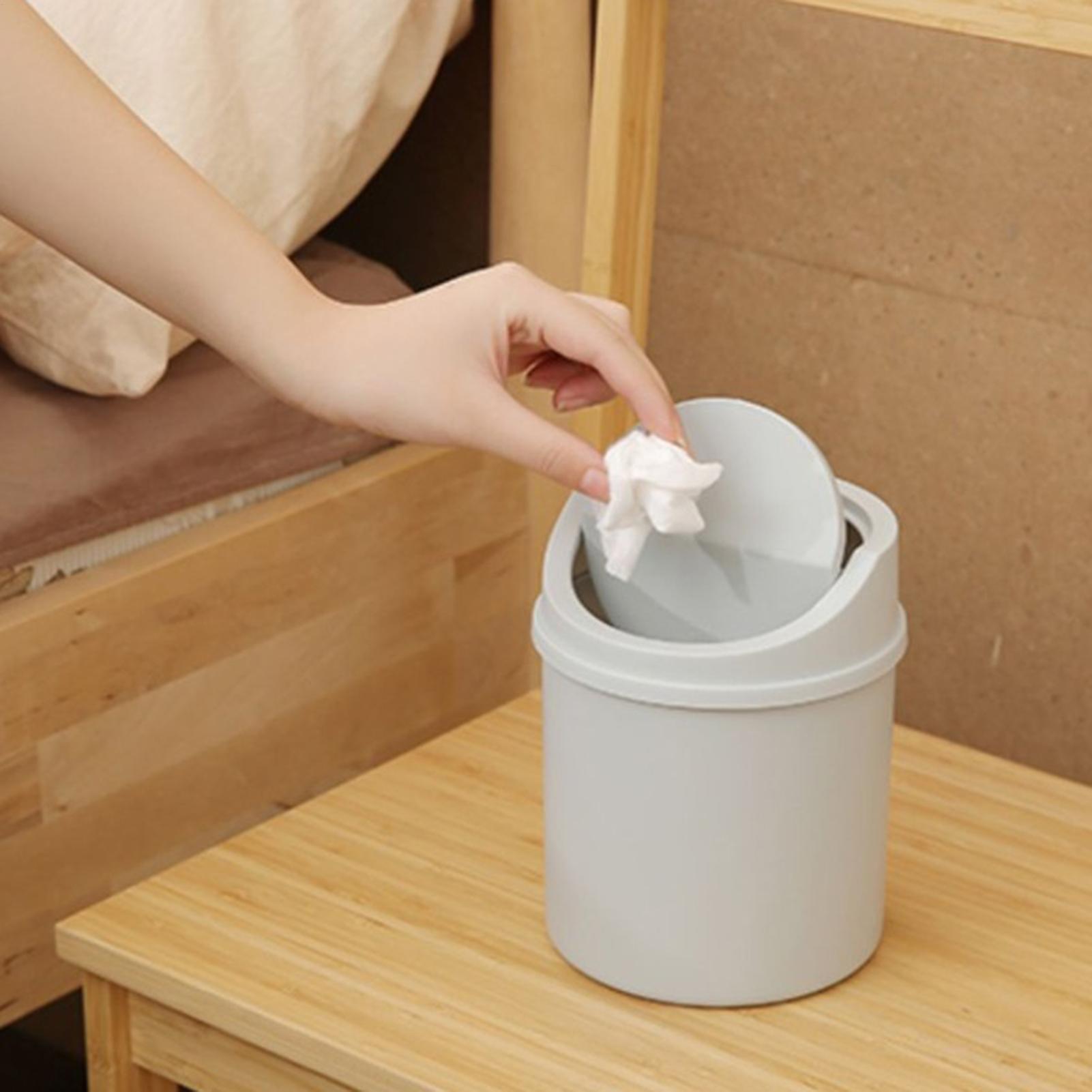 Mini Desktop Bin Small Trash C - Interior Design Youtube ulasan dan harga