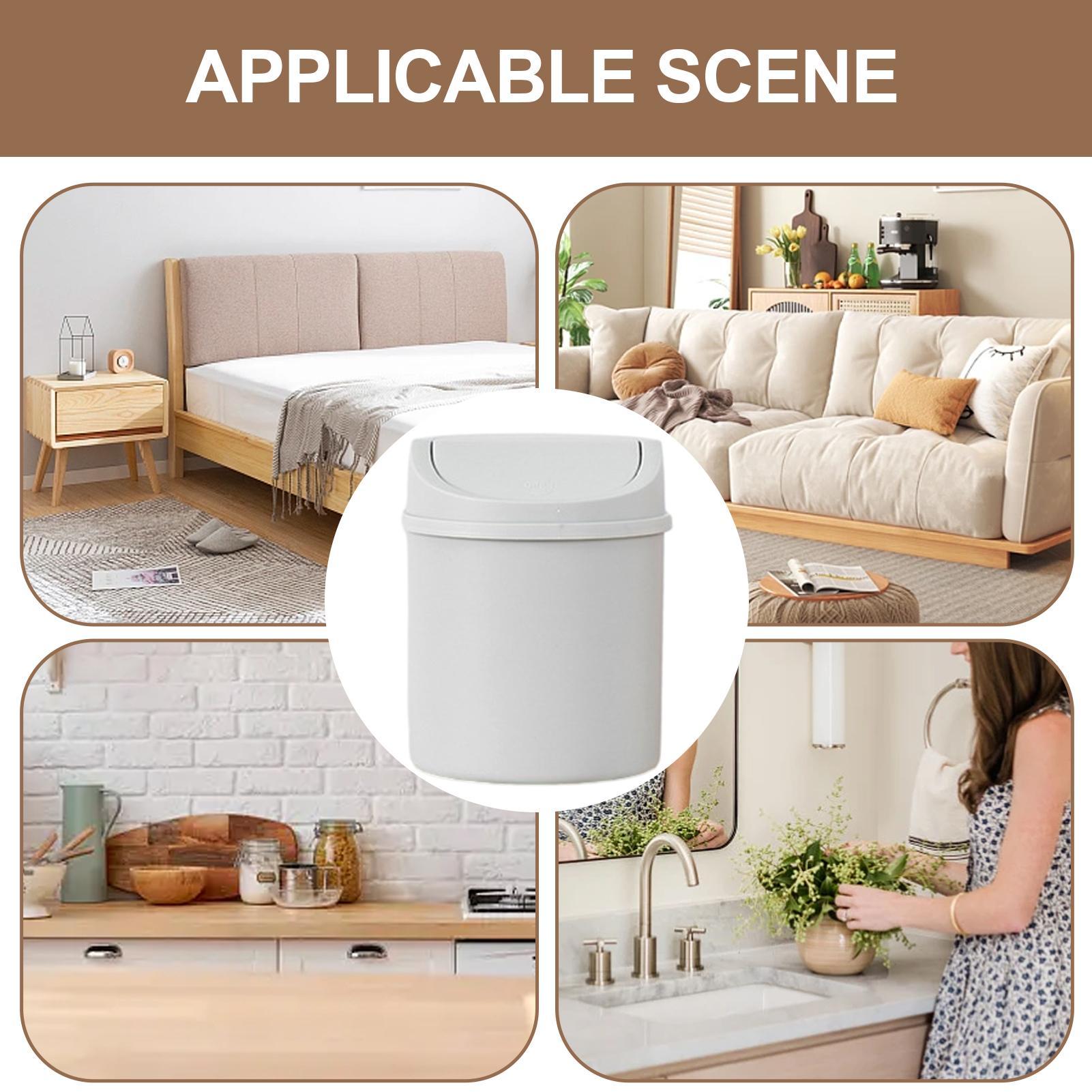 Mini Desktop Bin Small Trash C - Interior Design Youtube ulasan dan harga