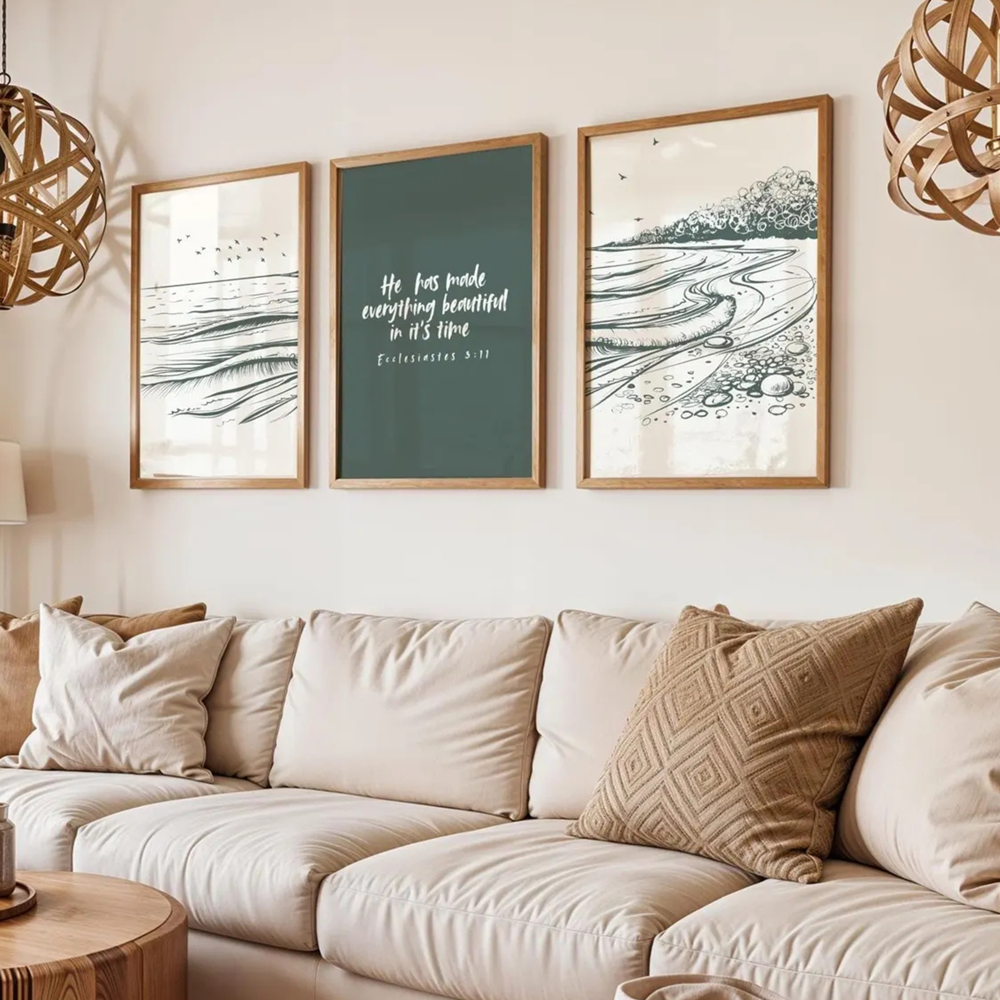 Minimalist Bible Verse  Script - Interior Design Room ulasan dan harga
