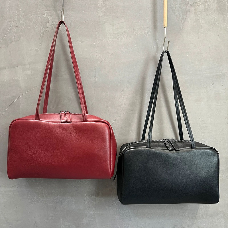 Sheepskin leather bowling bag  - Interior Design Simple ulasan dan harga