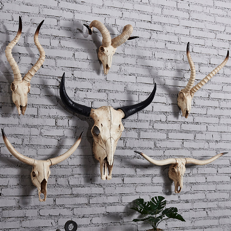 Artificial Cow Skull Sheep Sku - Interior Design Product ulasan dan harga