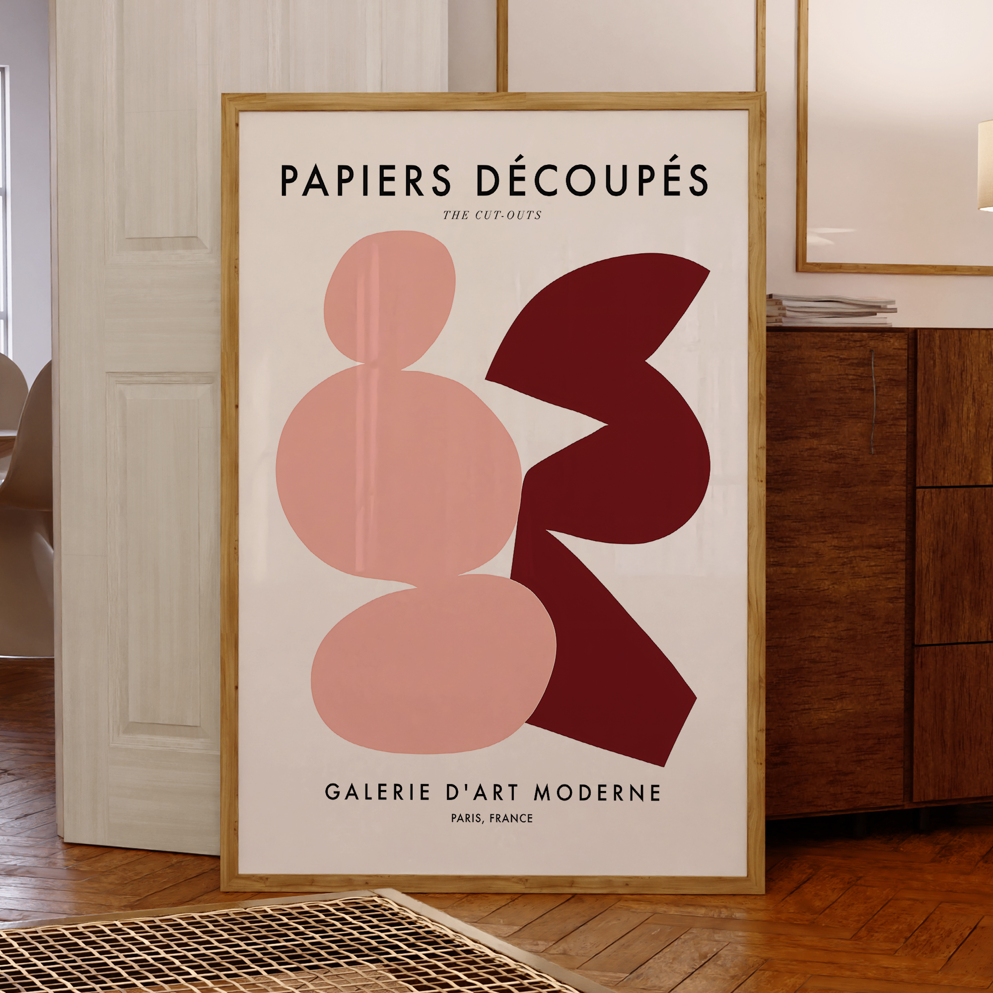 Modern Papiers Decoupes - Gale - Interior Design Room ulasan dan harga