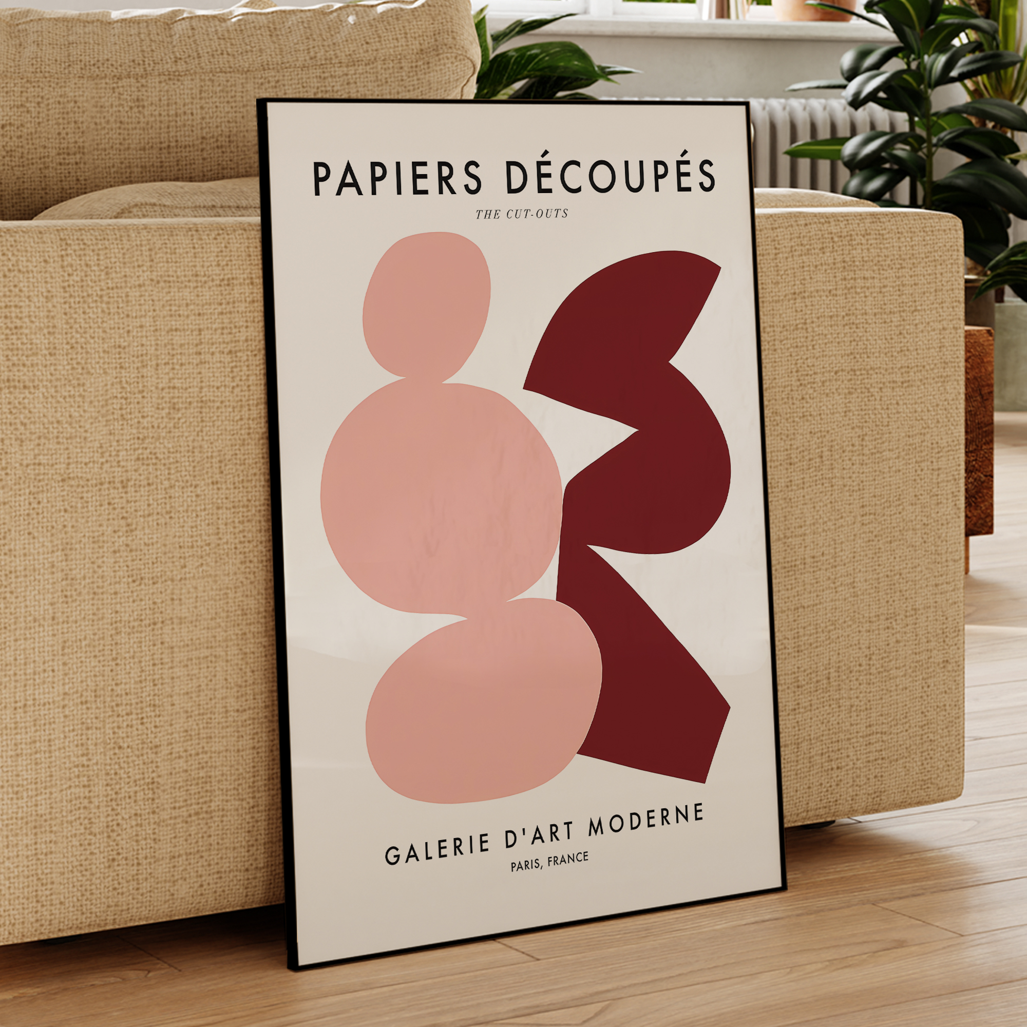 Modern Papiers Decoupes - Gale - Interior Design Room ulasan dan harga