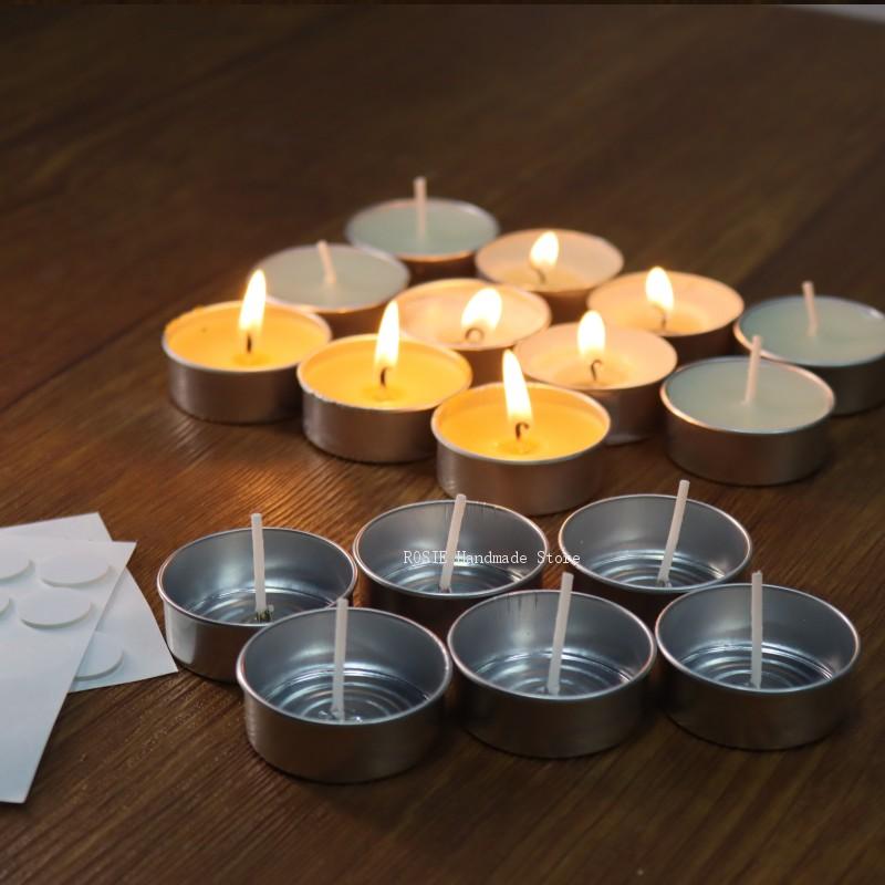 Empty Tea Wax Circular Aluminu - Ceramic Candle Vessel ulasan dan harga