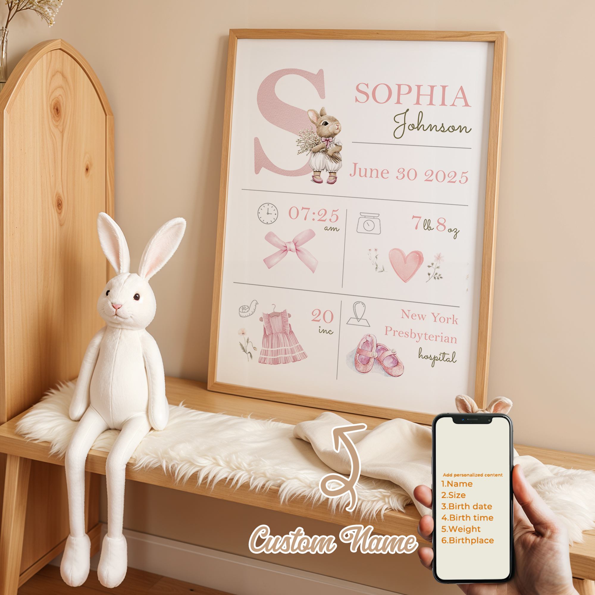 Personalized Custom Name Carto - Interior Design Room ulasan dan harga