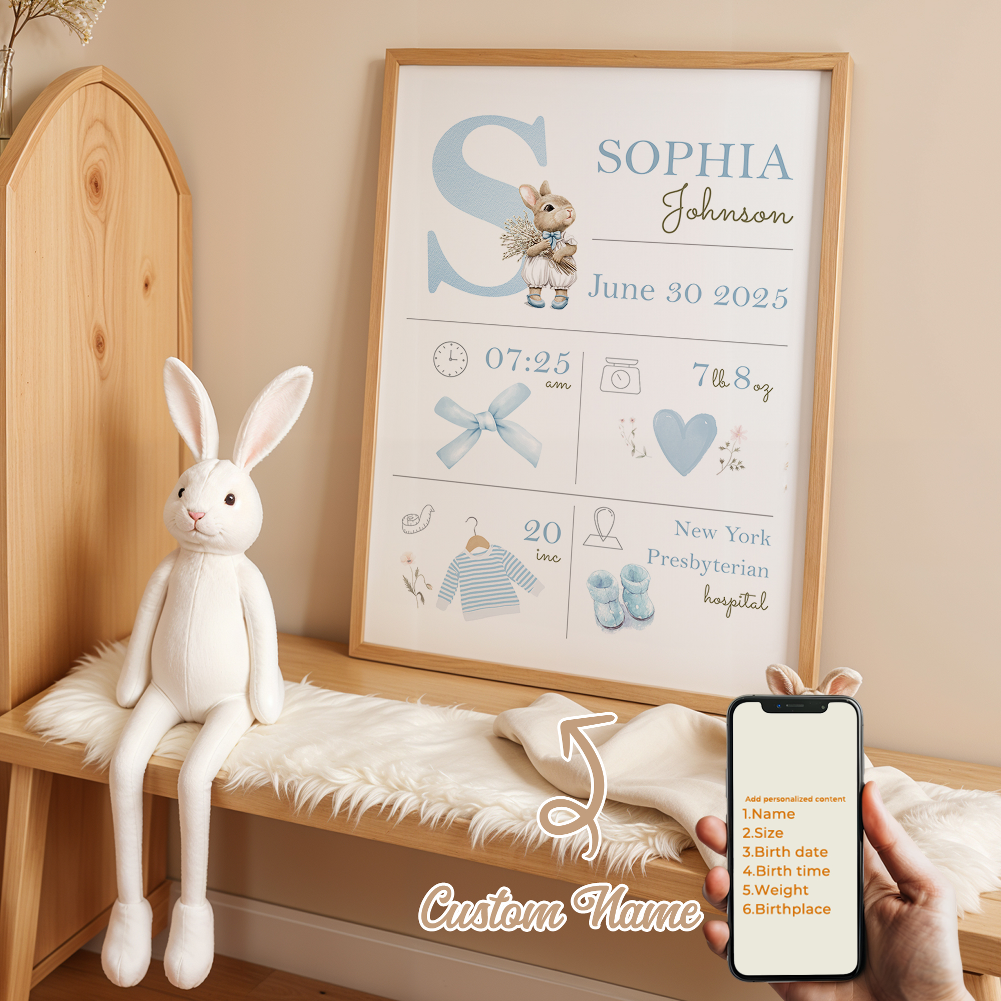 Personalized Custom Name Carto - Interior Design Room ulasan dan harga