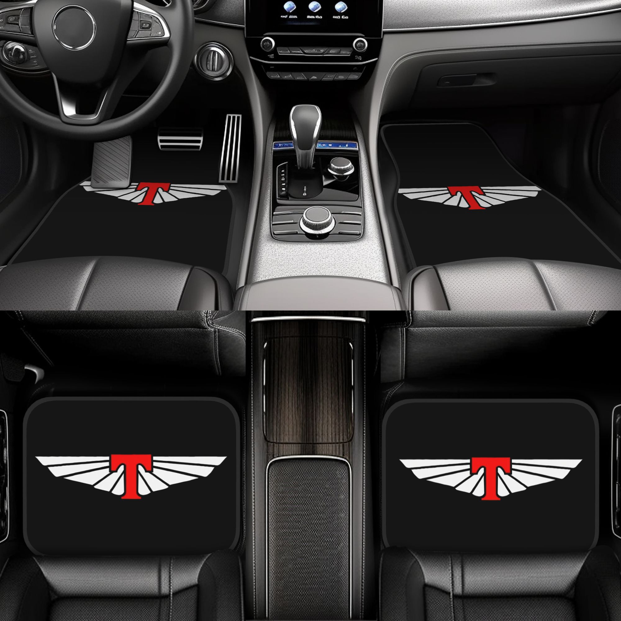 4pcs Tickford Logo Car Floor M - Interior Design Degree ulasan dan harga