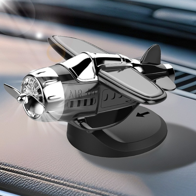 Solar-powered Airplane Ornamen - Interior Design Degree ulasan dan harga
