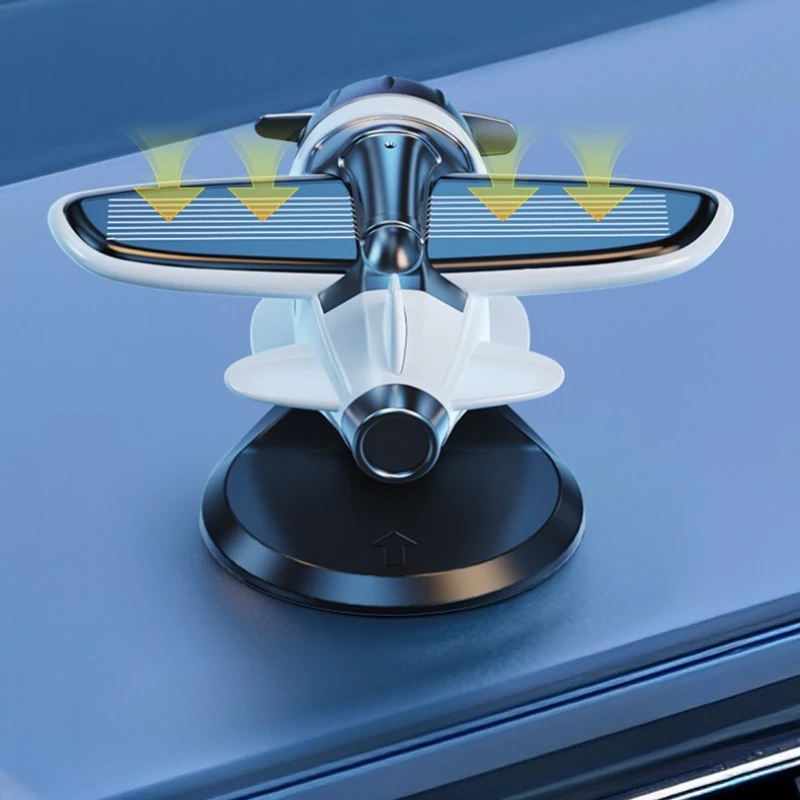 Solar-powered Airplane Ornamen - Interior Design Degree ulasan dan harga