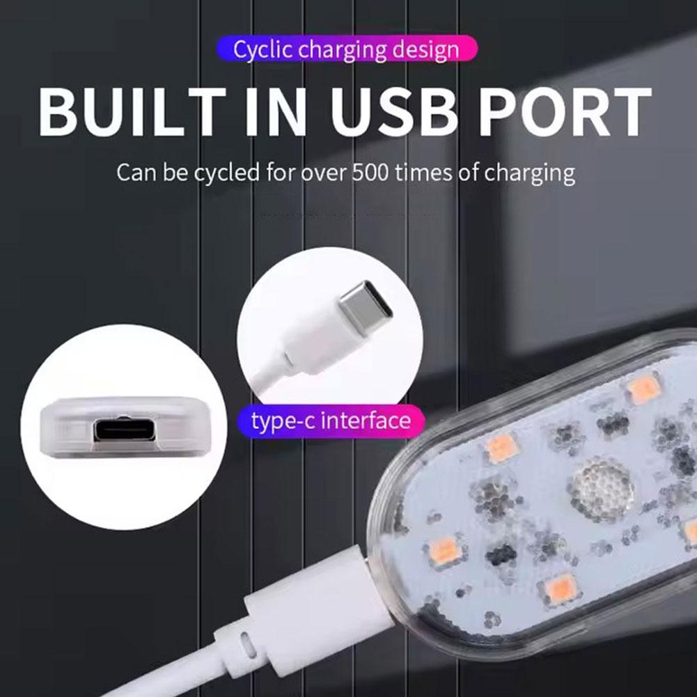 1/2/4pcs Car LED Touch Lights  - Interior Design Mood Board ulasan dan harga