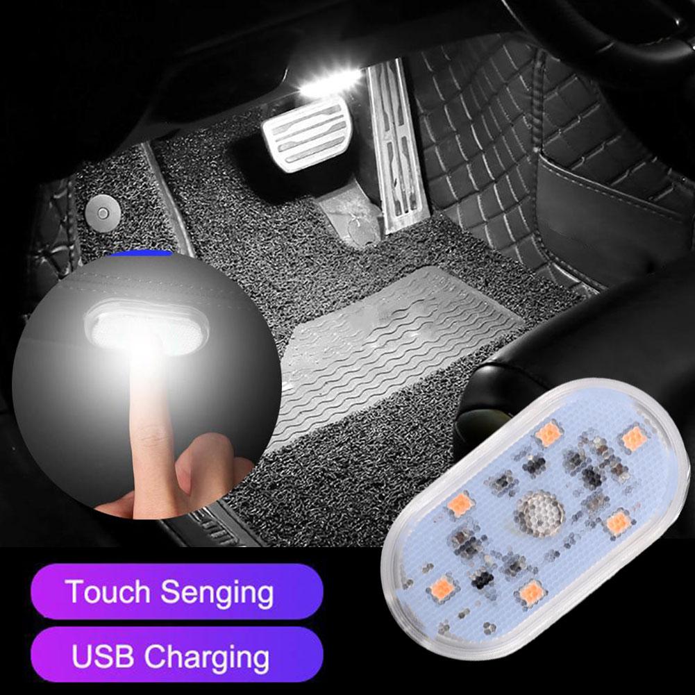 1/2/4pcs Car LED Touch Lights  - Interior Design Mood Board ulasan dan harga