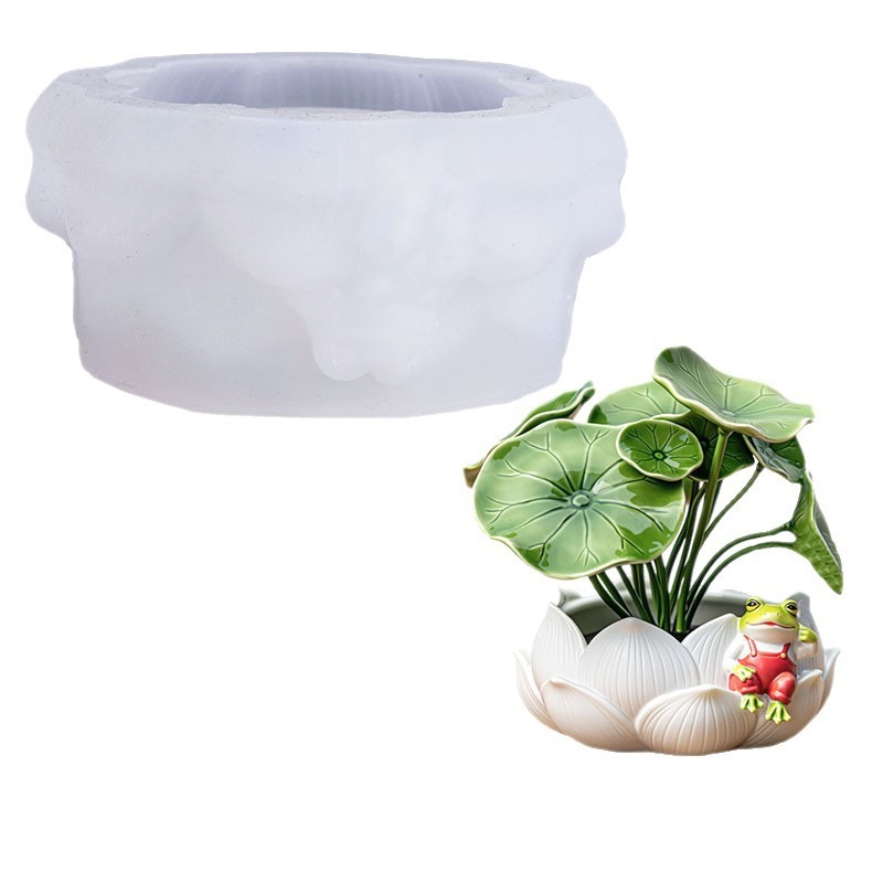 Plant Flower Pot Mold Flexible - Ceramic Candle Vessel ulasan dan harga