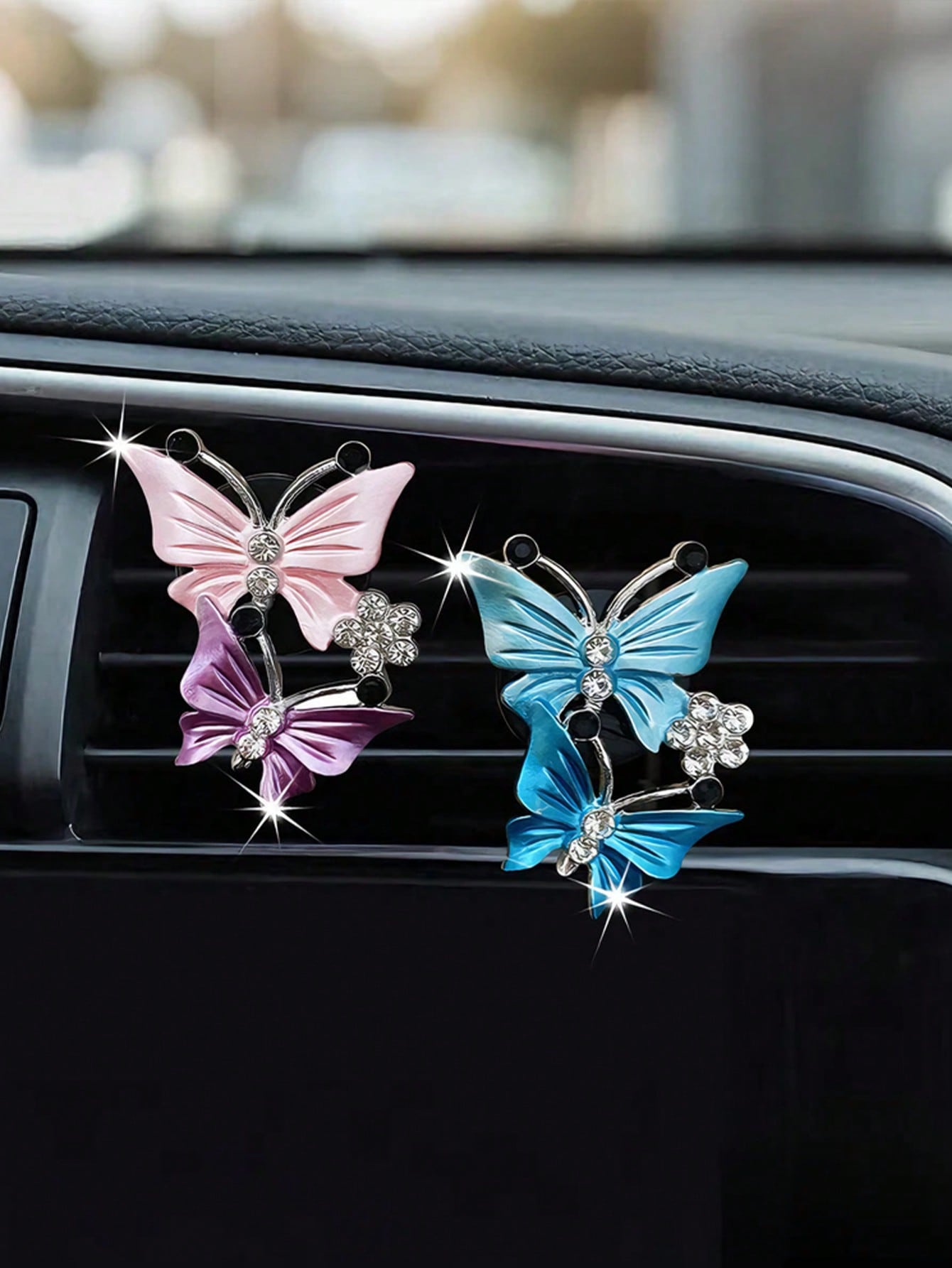 Car Air Vent Butterfly Clip, G - Interior Design Degree ulasan dan harga