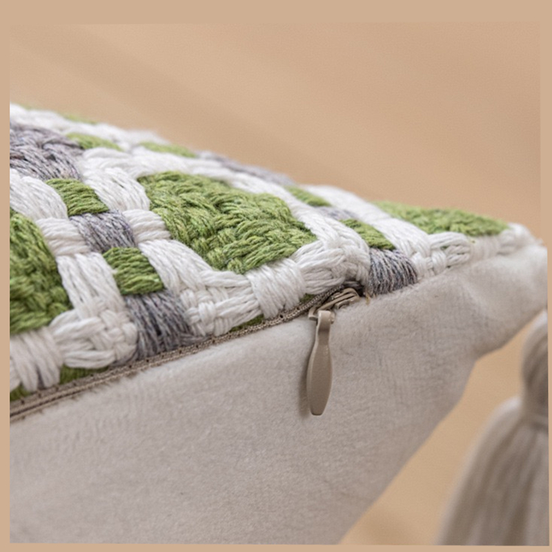 Modern Home Decorative Natural - Textured Throw Natural ulasan dan harga