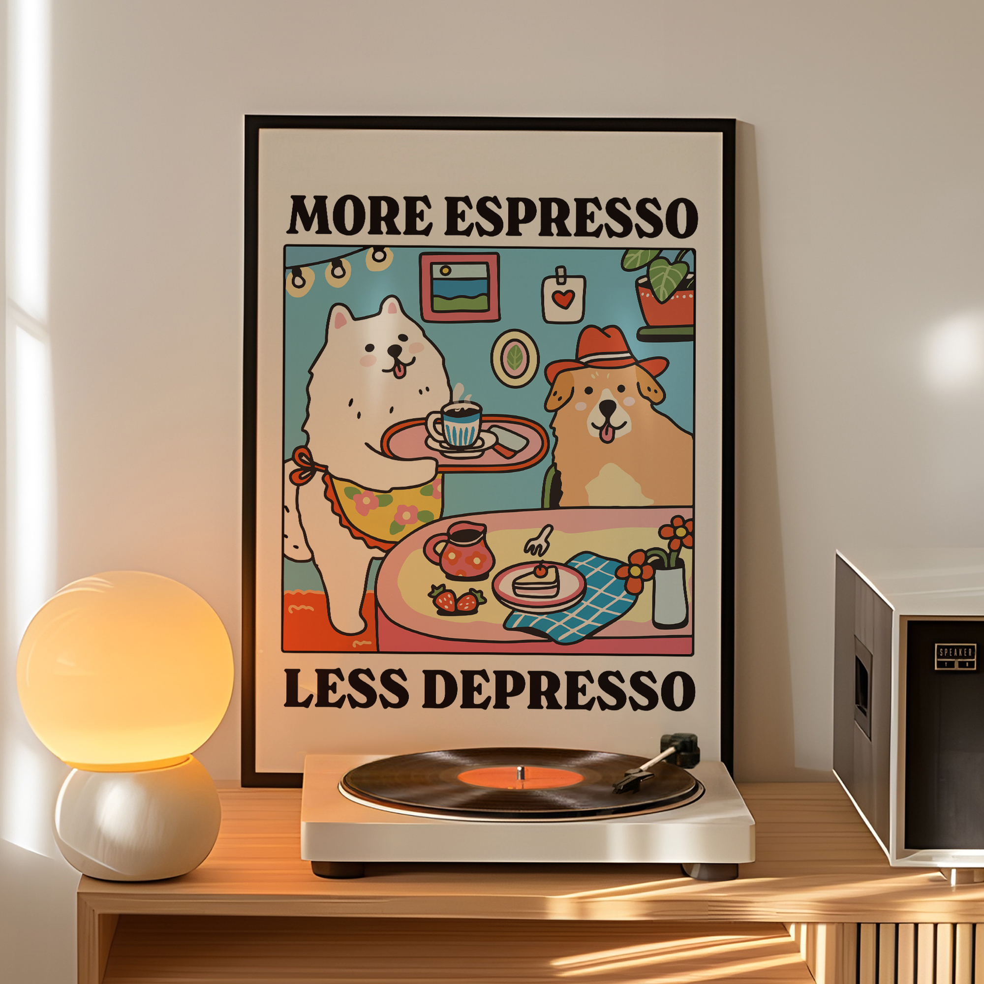 More Espresso Less Depresso Ca - Interior Design Room ulasan dan harga