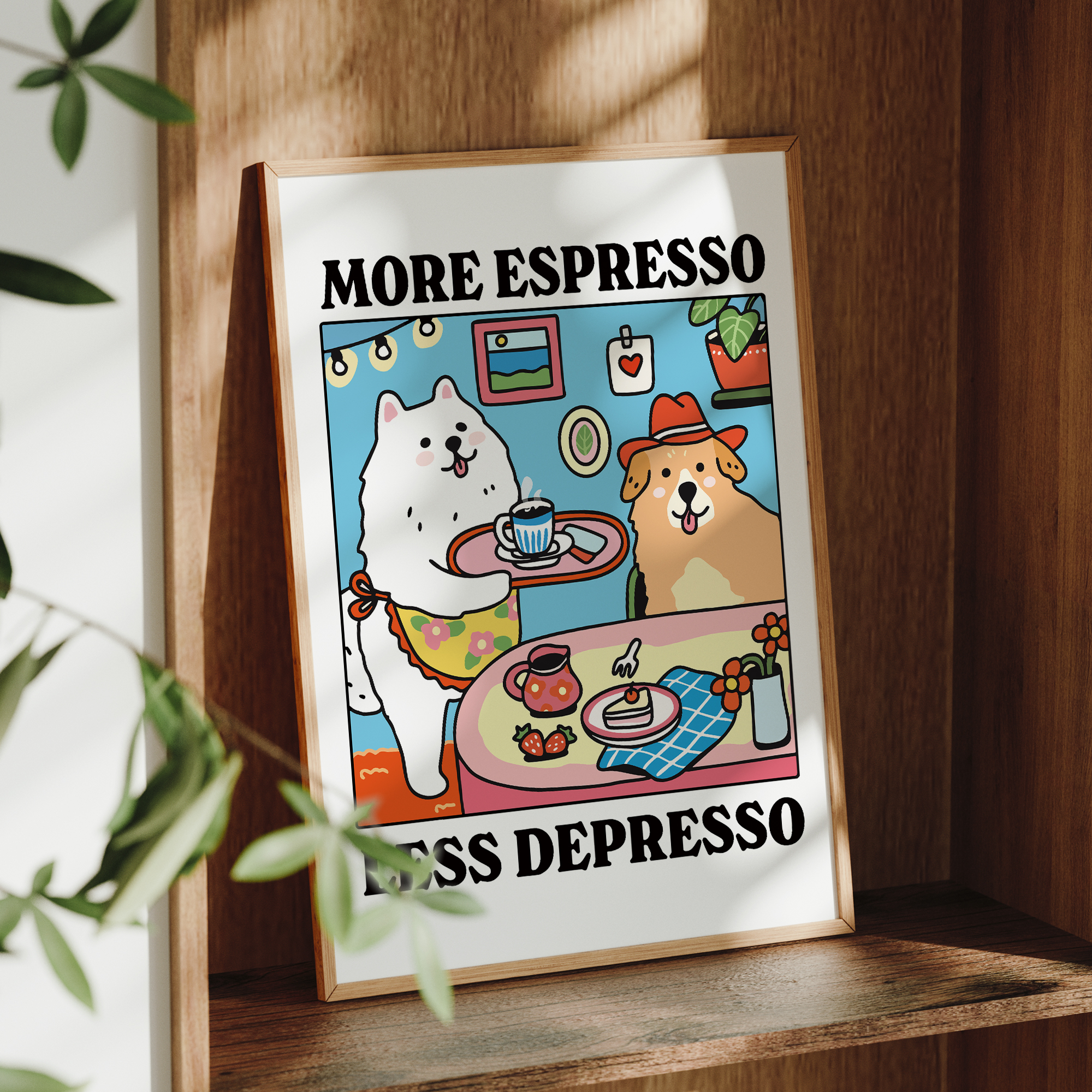 More Espresso Less Depresso Ca - Interior Design Room ulasan dan harga