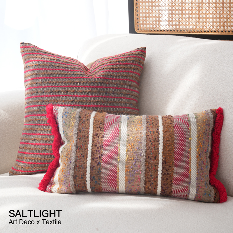 Natural Weave Textured Wool Li - Textured Throw Natural ulasan dan harga