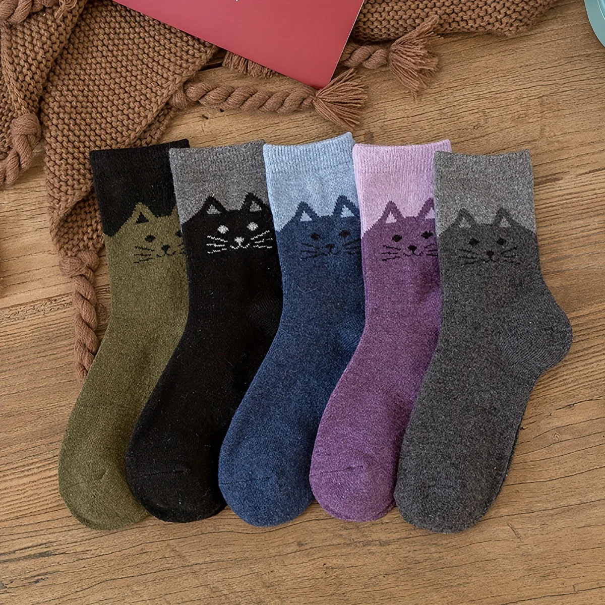 5 Pairs Women's Autumn/Winter  - Interior Design Youtube ulasan dan harga