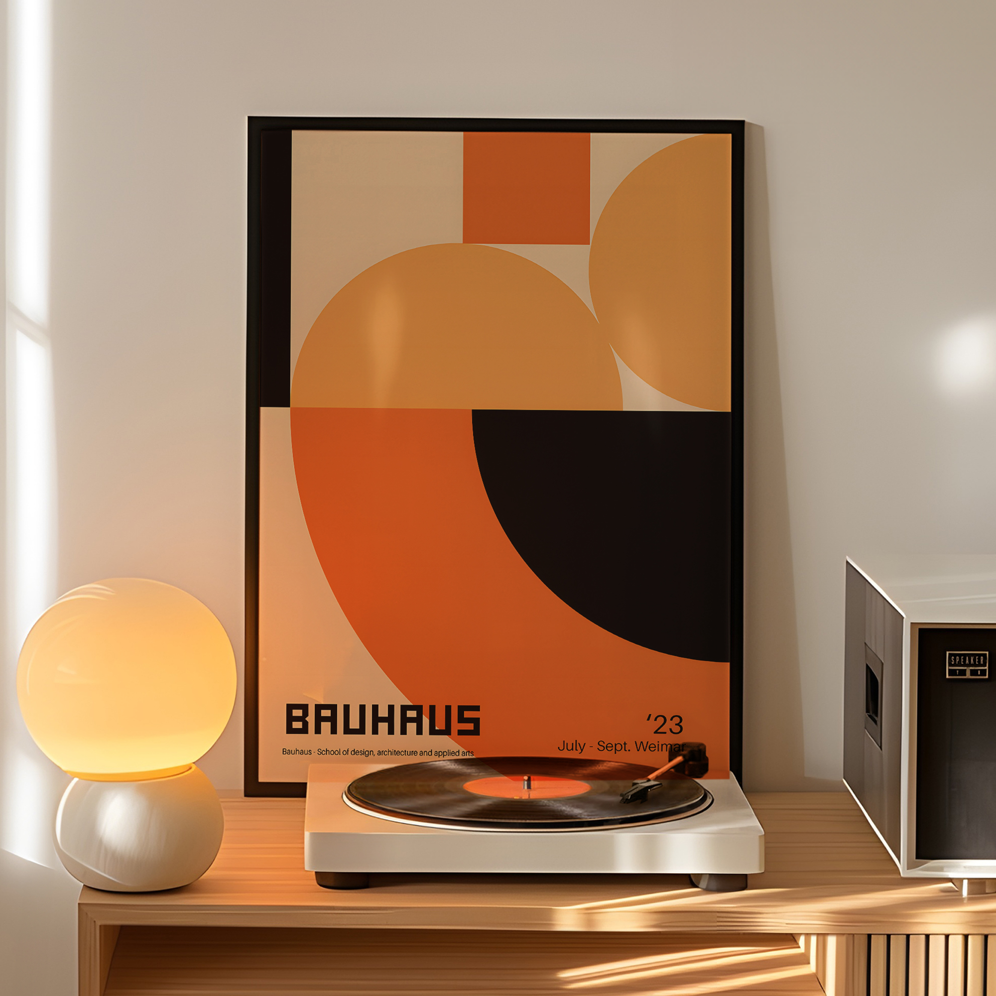 Modern Geometry Bauhaus School - Interior Design Room ulasan dan harga