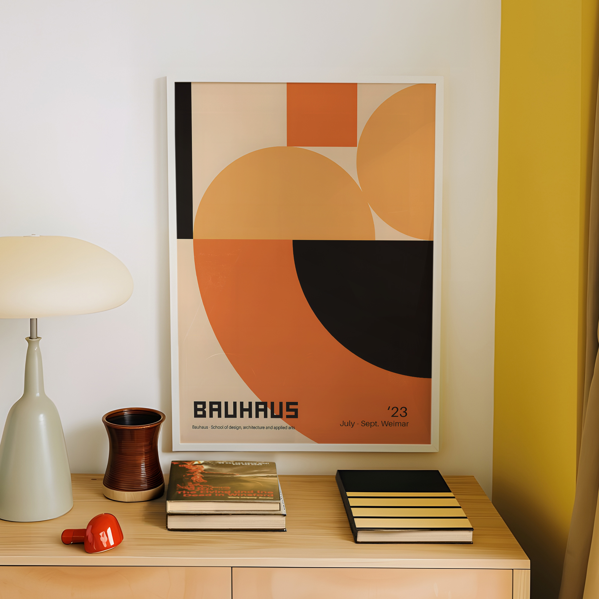 Modern Geometry Bauhaus School - Interior Design Room ulasan dan harga