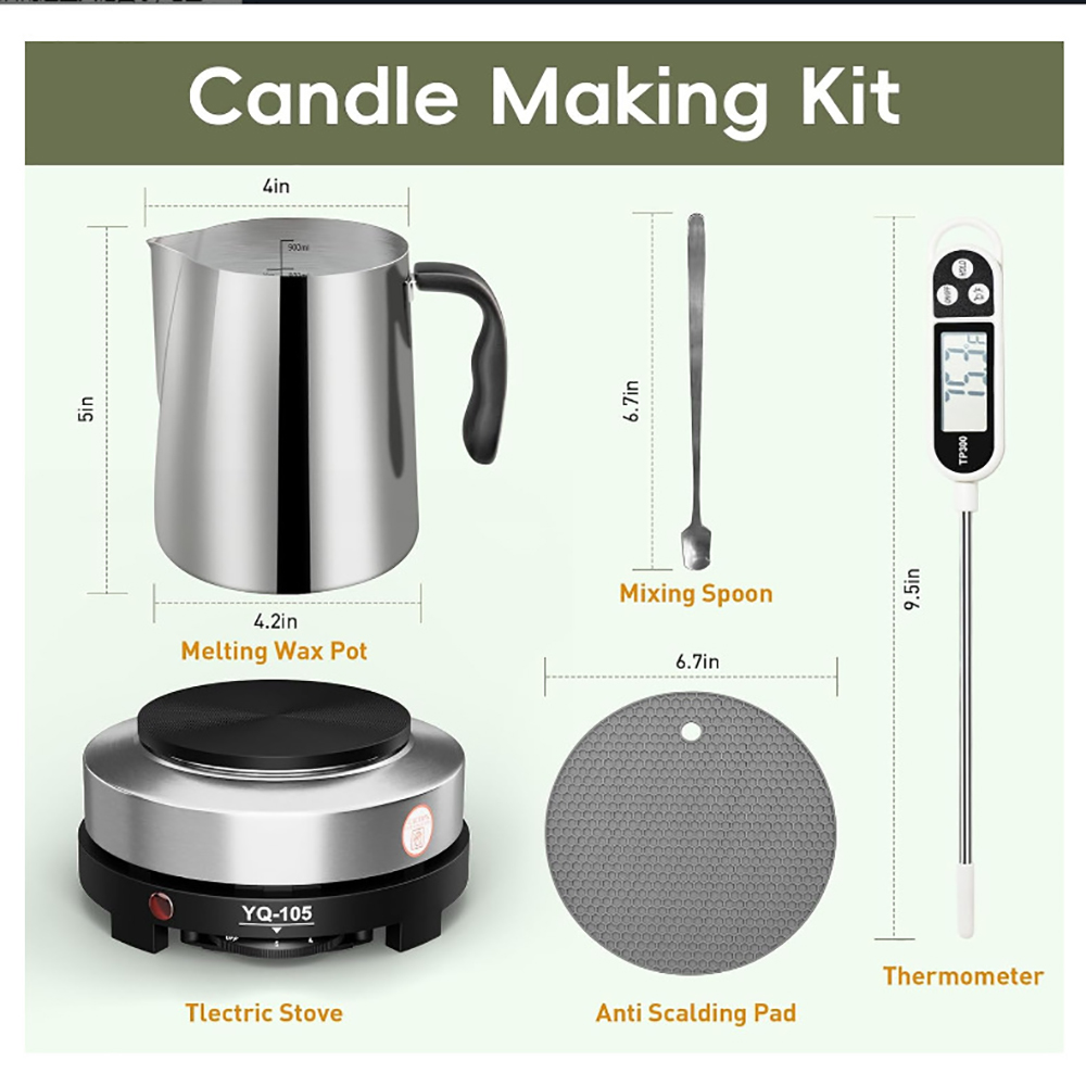 Candle Making Circular Heater  - Ceramic Candle Vessel ulasan dan harga