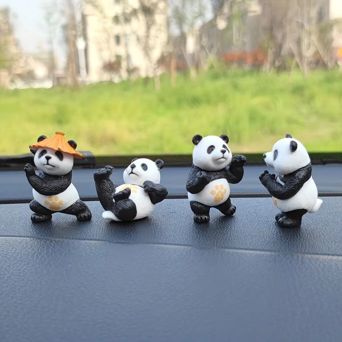 4pcs/set Panda Design Car Orna - Interior Design Degree ulasan dan harga