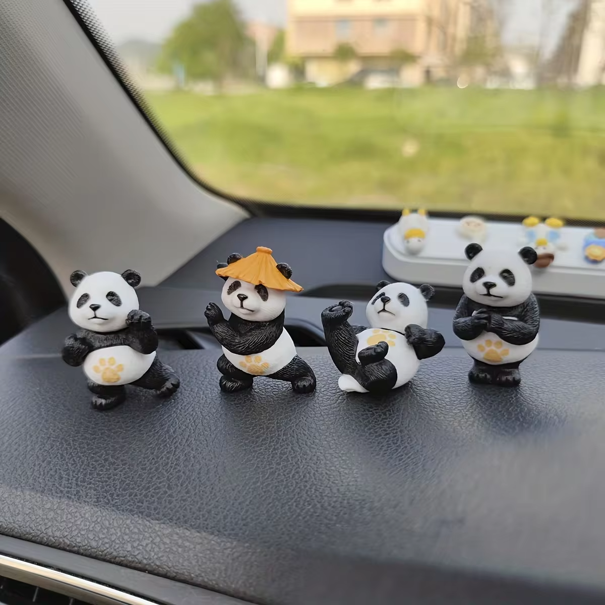 4pcs/set Panda Design Car Orna - Interior Design Degree ulasan dan harga