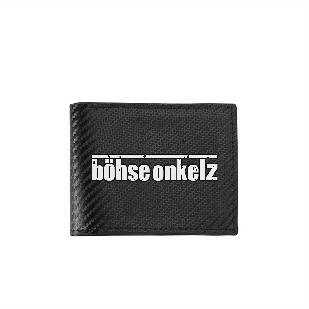 Band name white text on black  - Interior Design Name Card ulasan dan harga