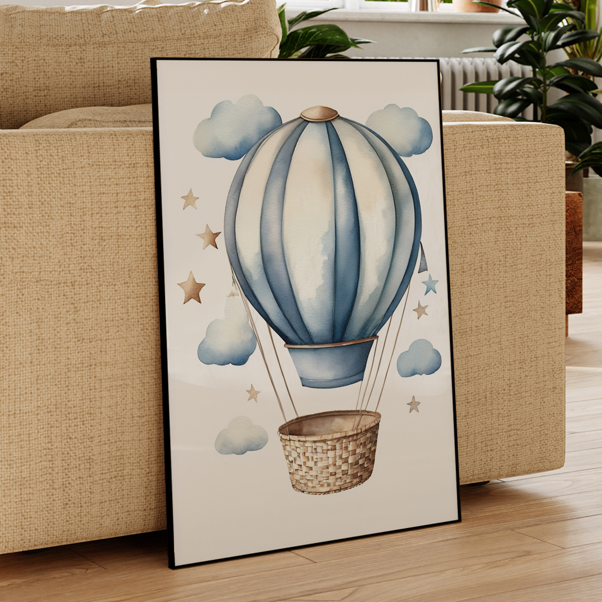 Cartoon Children Airplane Heli - Interior Design Room ulasan dan harga