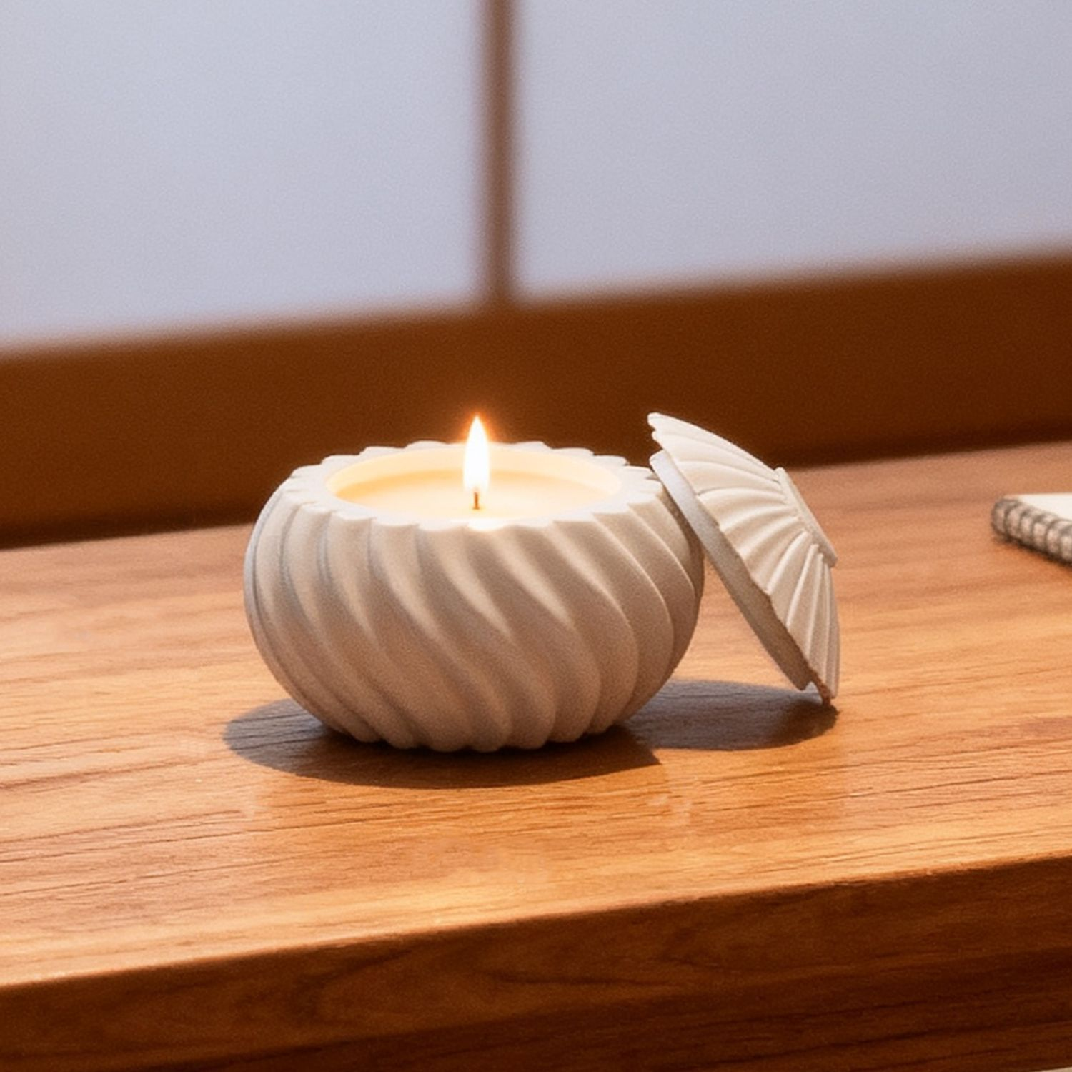 DIY Spiral Pearlescent Candle  - Ceramic Candle Vessel ulasan dan harga