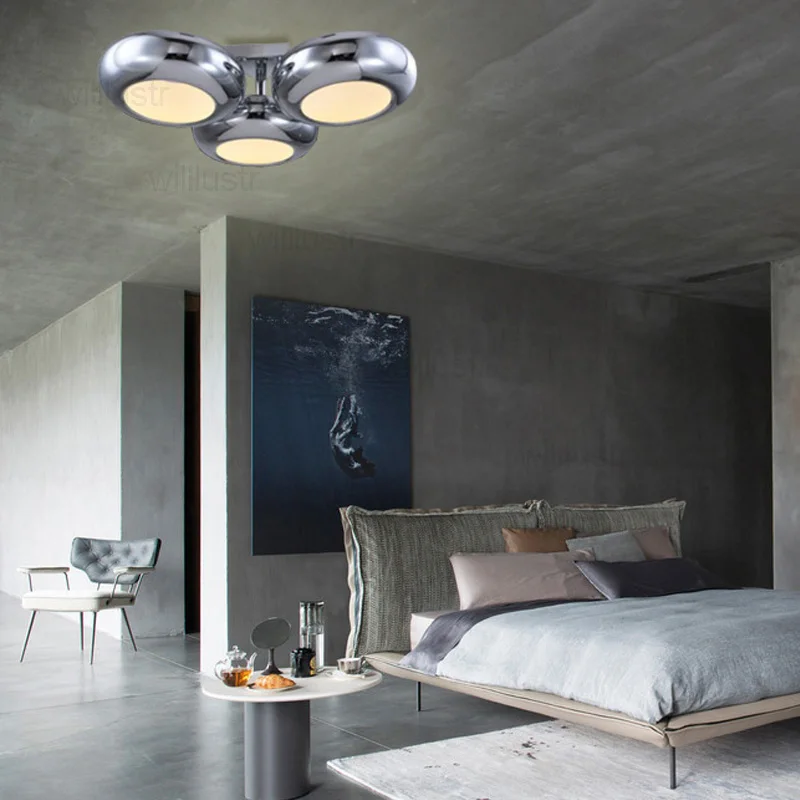 Modern Halo UFO Ceiling Light  - Interior Design Years Of Study ulasan dan harga