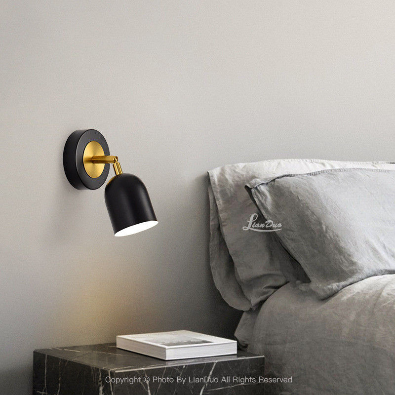 Modern Rotating LED Wall Lamp  - Interior Design Years Of Study ulasan dan harga