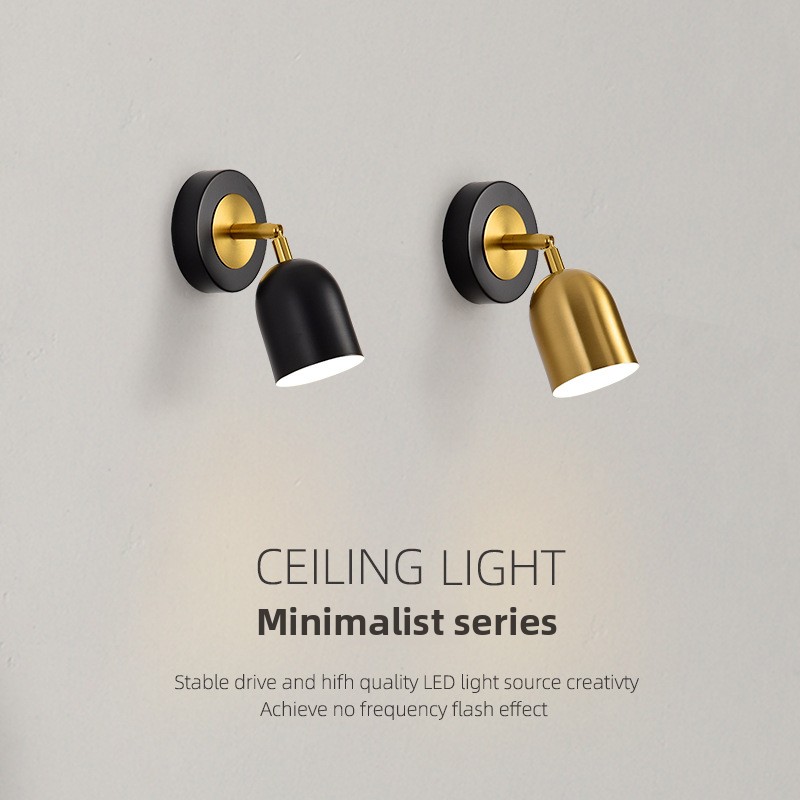 Modern Rotating LED Wall Lamp  - Interior Design Years Of Study ulasan dan harga