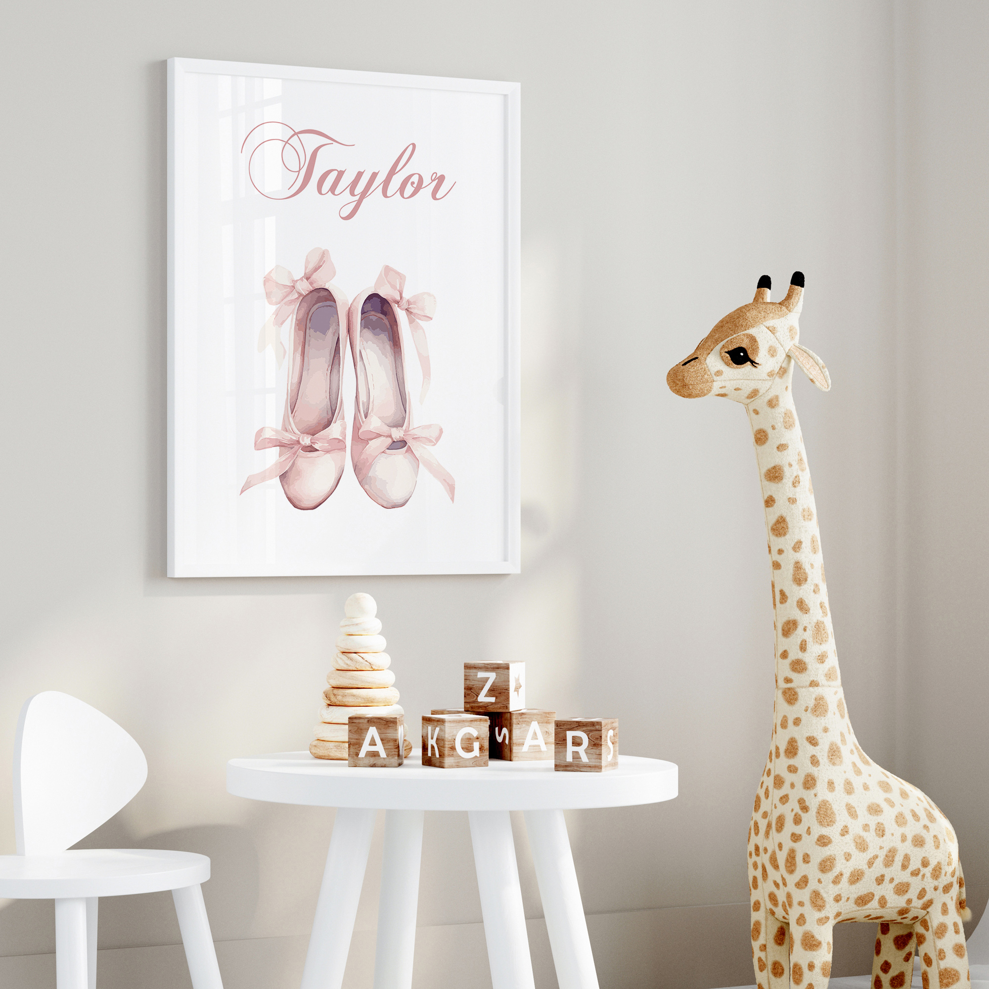 3pcs Personalized Custom Name  - Interior Design Room ulasan dan harga
