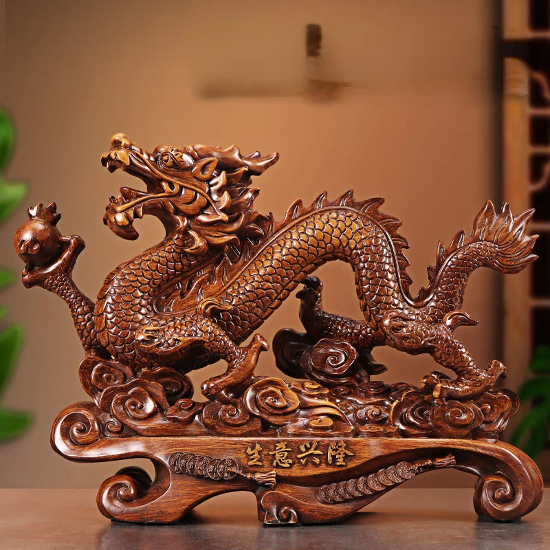Lucky Dragon Ornaments To Attr - Interior Design Product ulasan dan harga