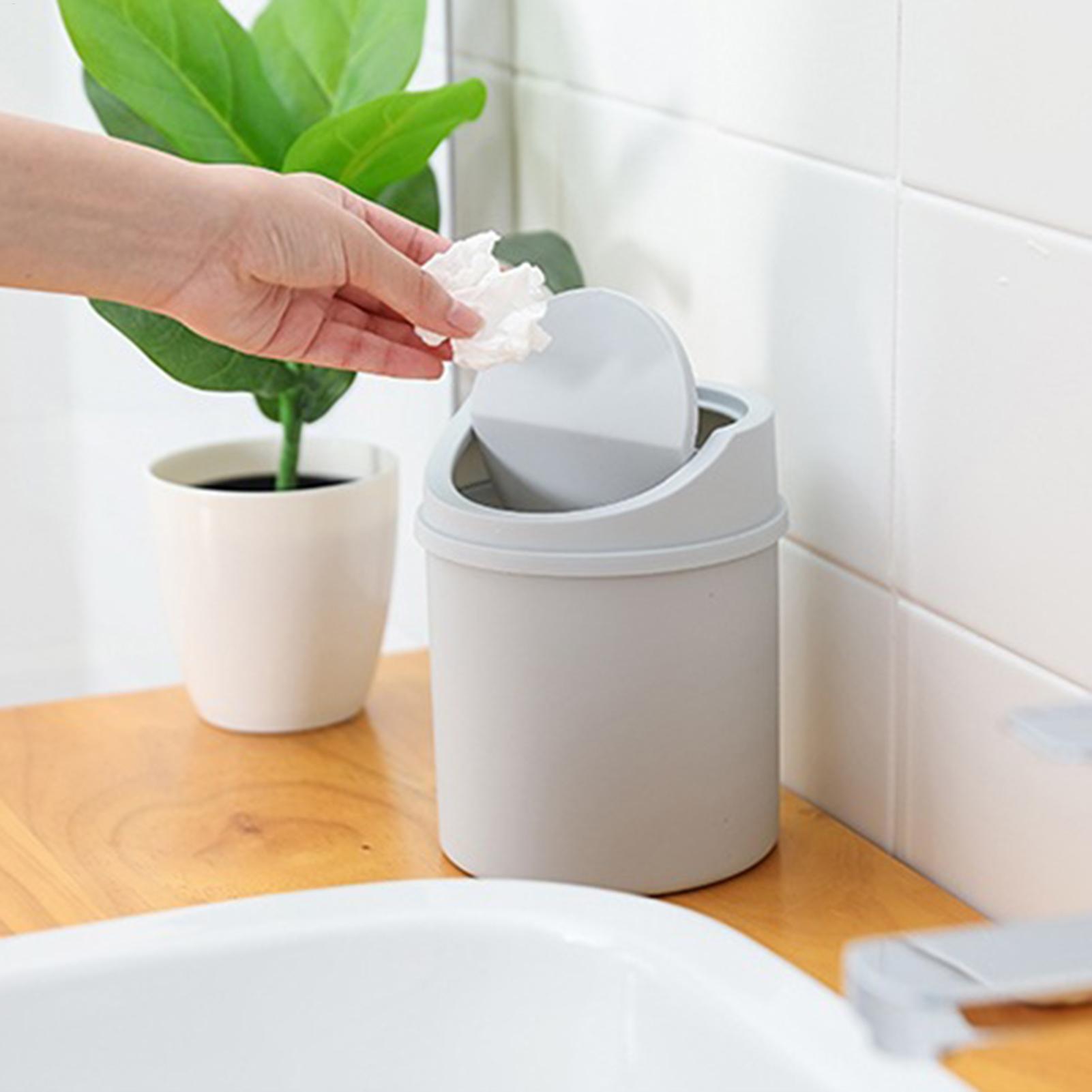 Mini Desktop Bin Small Trash C - Interior Design Youtube ulasan dan harga
