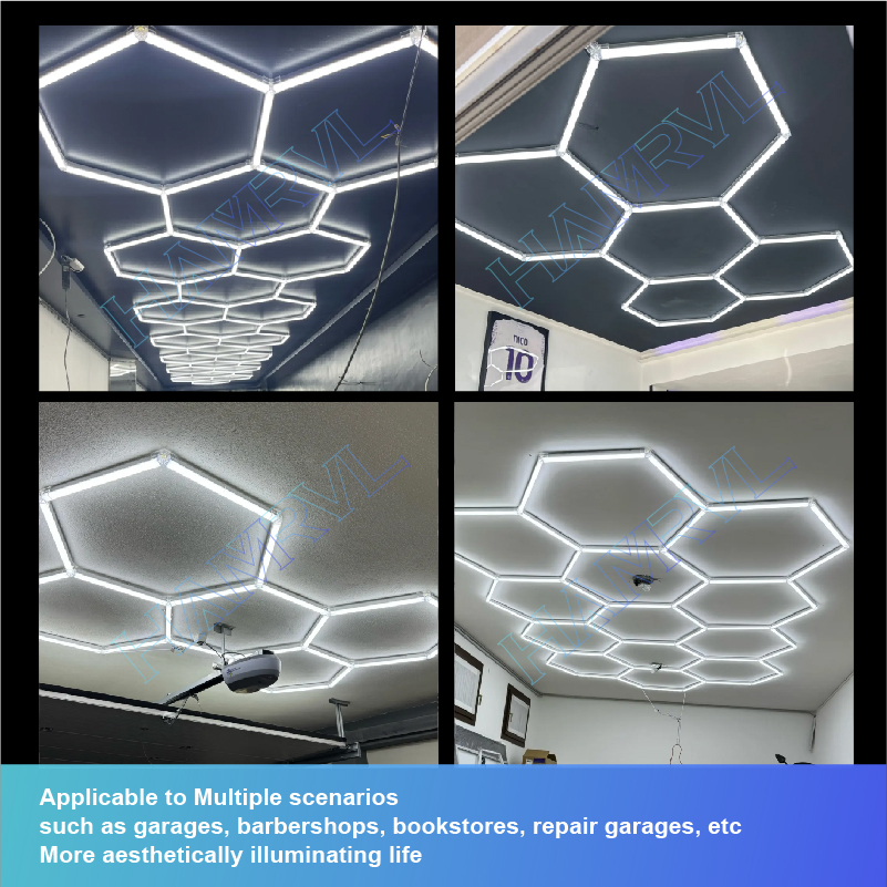 DIY Hexagonal LED Light - Mult - Interior Design Youtube ulasan dan harga