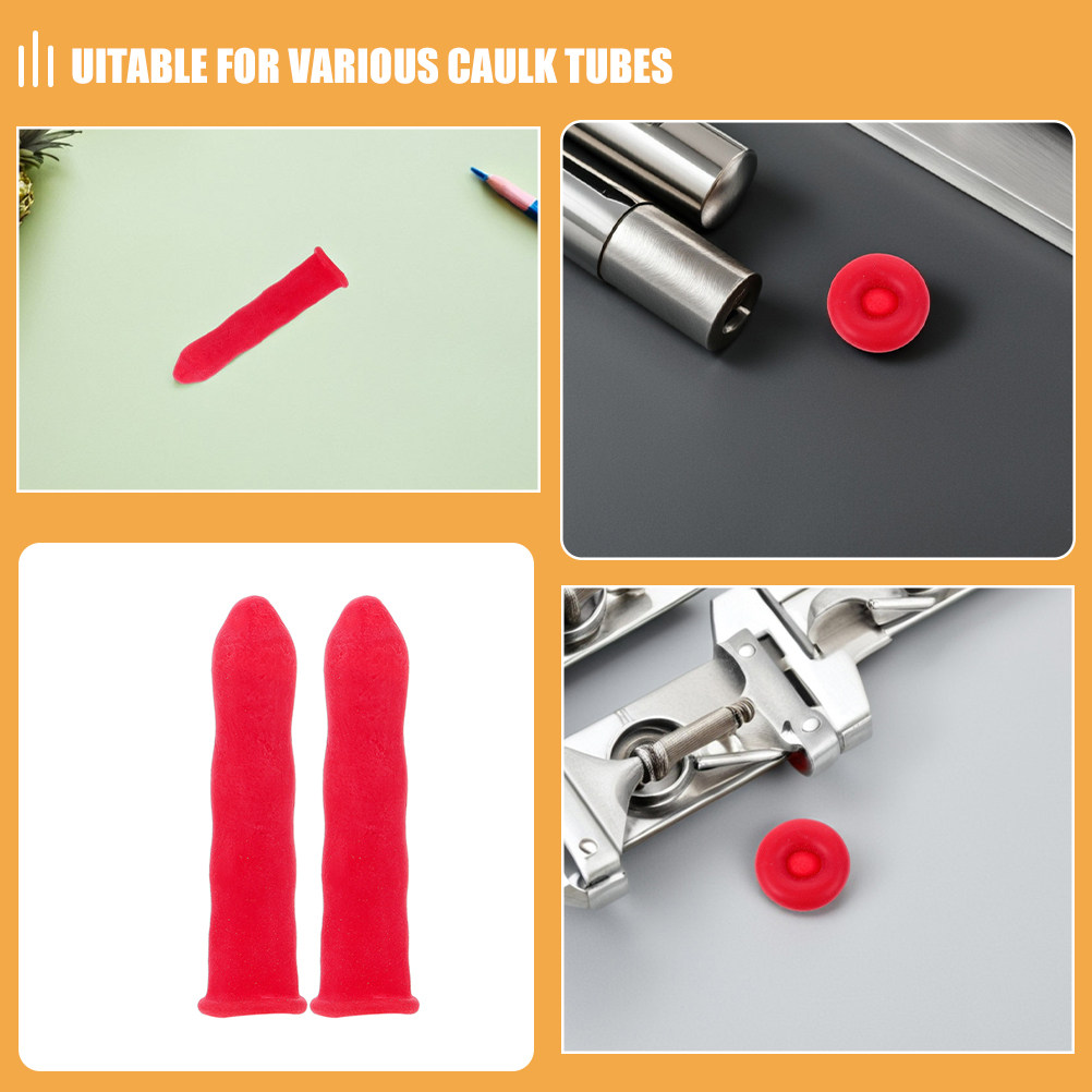 40Pcs Caulk Tube Caps Reusable - Interior Design Youtube ulasan dan harga